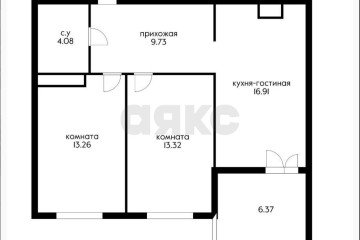 Фото №5: 2-комнатная квартира 57 м² - Краснодар, мкр. Любимово, 2