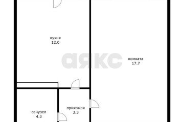 Фото №5: 1-комнатная квартира 38 м² - Краснодар, мкр. ЖК Панорама, ул. Восточно-Кругликовская, 22