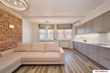 Фото №1: 2-комнатная квартира 84 м² - Краснодар, мкр. жилой комплекс Янтарный 3, пр-кт Константина Образцова, 4к2