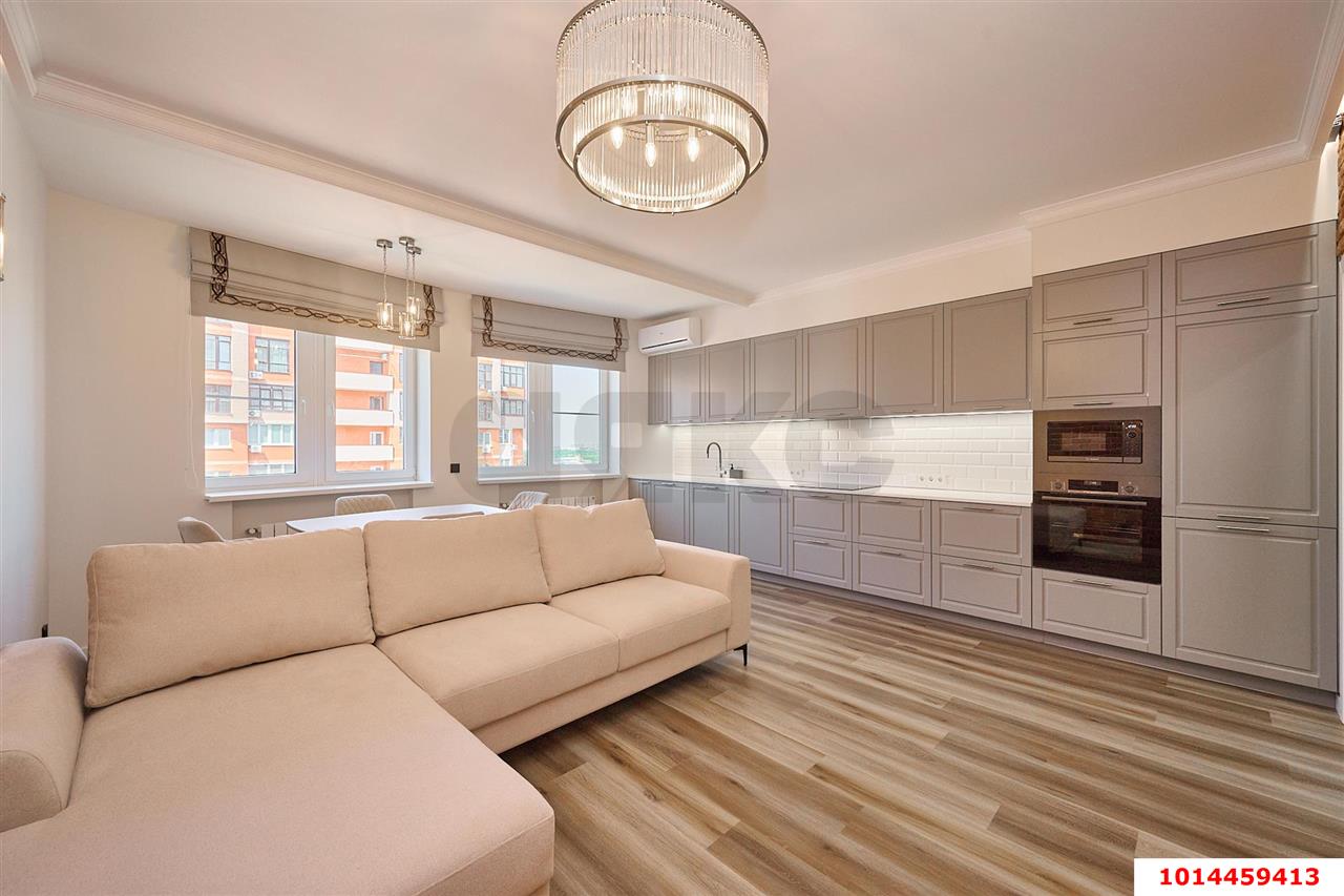 Фото №2: 2-комнатная квартира 84 м² - Краснодар, жилой комплекс Янтарный 3, пр-кт Константина Образцова, 4к2