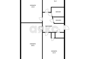 Фото №2: 3-комнатная квартира 66 м² - Краснодар, мкр. Фестивальный, ул. Атарбекова, 40