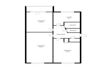 Фото №2: 3-комнатная квартира 66 м² - Краснодар, мкр. Фестивальный, ул. Атарбекова, 40