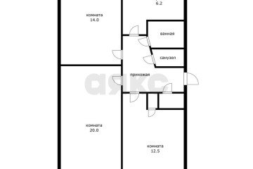 Фото №3: 3-комнатная квартира 66 м² - Краснодар, мкр. Фестивальный, ул. Атарбекова, 40