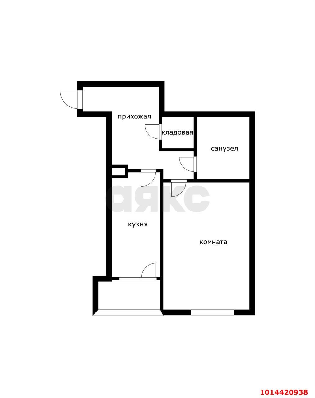 Фото №16: 1-комнатная квартира 76 м² - Краснодар, Завод Измерительных Приборов, ул. Зиповская, 4/3