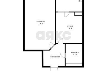 Фото №2: 1-комнатная квартира 42 м² - Краснодар, мкр. Юбилейный, б-р Клары Лучко, 4