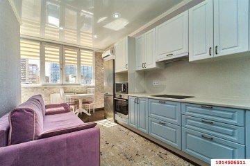 Фото №1: 1-комнатная квартира 40 м² - Краснодар, мкр. жилой комплекс Арбатский, ул. Цезаря Куникова, 18к10