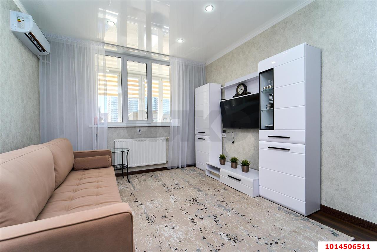 Фото №8: 1-комнатная квартира 40 м² - Краснодар, жилой комплекс Арбатский, ул. Цезаря Куникова, 18к10