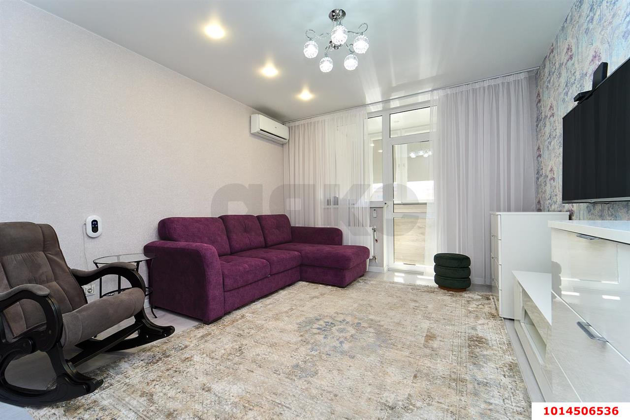 Фото №7: 1-комнатная квартира 35 м² - Краснодар, жилой комплекс Арбатский, ул. Цезаря Куникова, 18к10