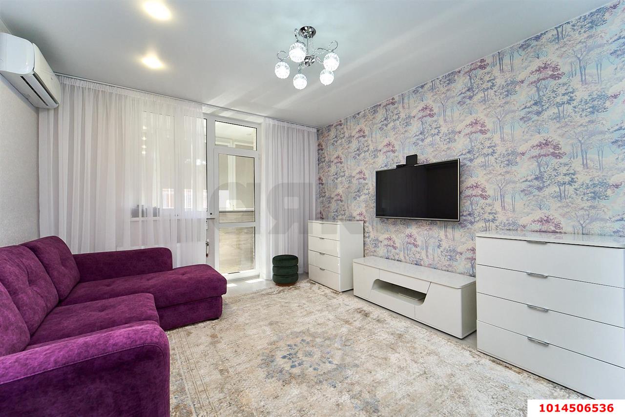 Фото №6: 1-комнатная квартира 35 м² - Краснодар, жилой комплекс Арбатский, ул. Цезаря Куникова, 18к10