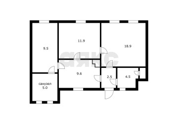 Фото №4: 3-комнатная квартира 56 м² - Краснодар, мкр. Западный внутригородской округ, ул. Красная, 65