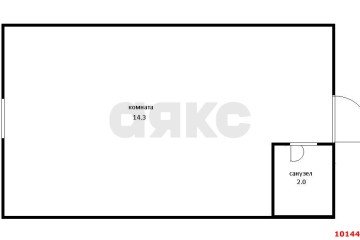 Фото №2: Студия 16 м² - Краснодар, мкр. Музыкальный, ул. имени Сергея Есенина, 82/1