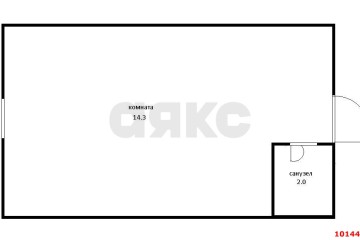 Фото №2: Студия 16 м² - Краснодар, мкр. Музыкальный, ул. имени Сергея Есенина, 82/1