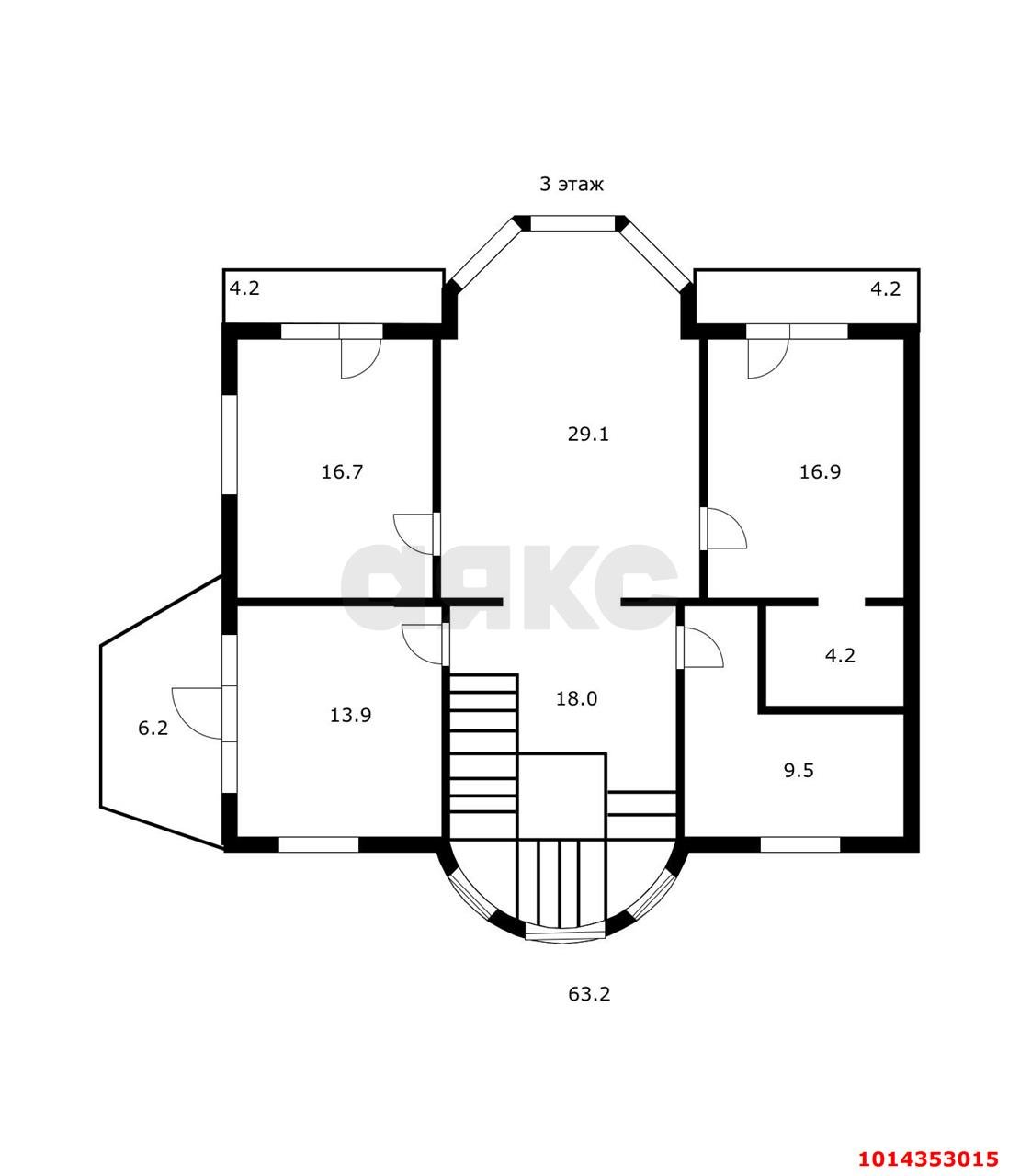 Фото №14: Дом 492 м² + 5 сот. - Сочи, Мамайка, ул. Яблочная, 42