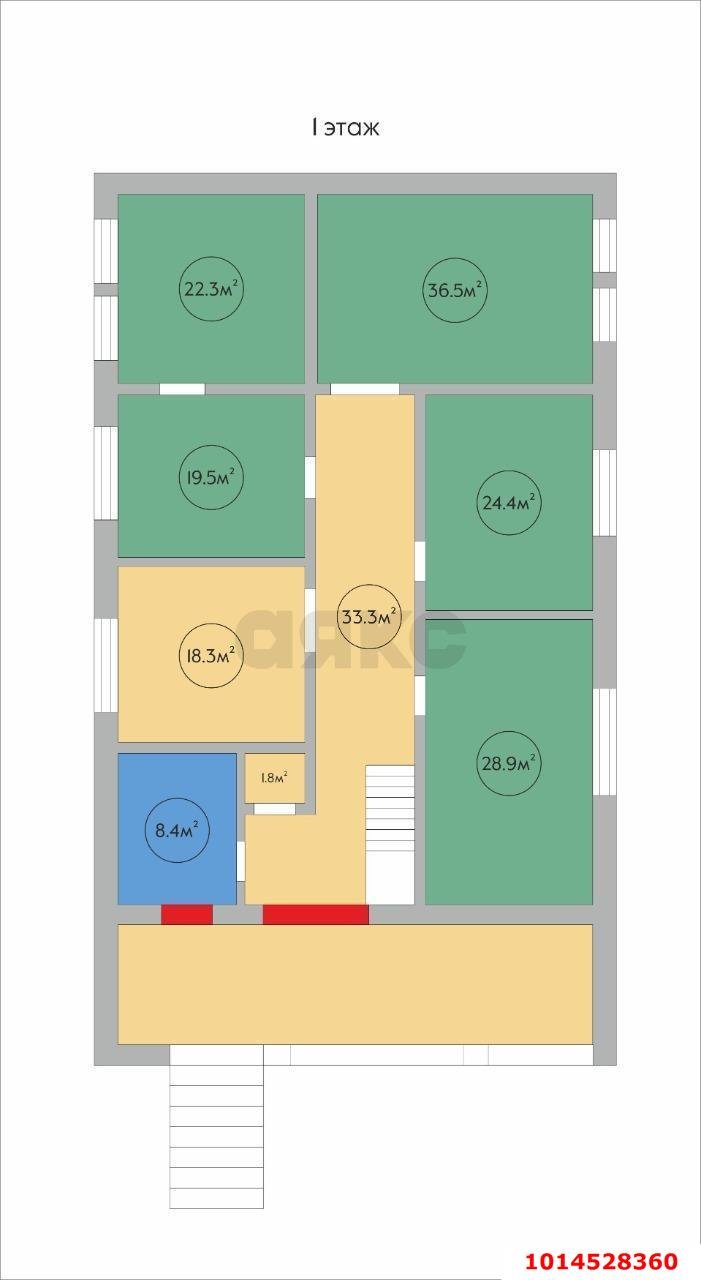 Фото №15: Дом 526 м² + 8 сот. - Краснодар, Школьный, пр-д 2-й Тёплый, 12