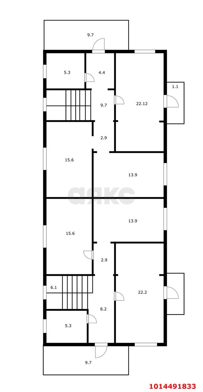 Фото №12: Дом 279 м² + 6 сот. - Краснодар, Центральный внутригородской округ, мкр. Дубинка, ул. КИМ, 100