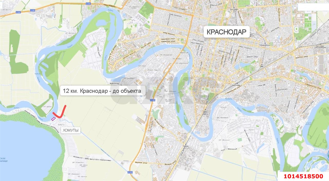 Фото №2: Земельный участок под ИЖС 199 сот. - Хомуты, ул. Кубанская