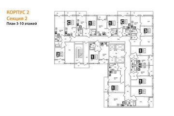 Фото №4: 2-комнатная квартира 68 м² - Краснодар, мкр. Парк Победы, 