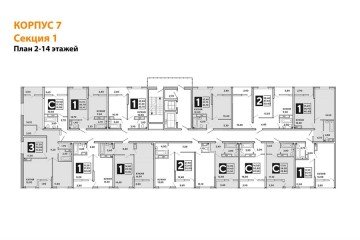 Фото №4: 3-комнатная квартира 73 м² - Краснодар, мкр. жилой комплекс Самолёт, ул. Западный Обход, 39/2к6