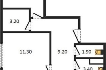 Фото №1: 3-комнатная квартира 73 м² - Краснодар, мкр. жилой комплекс Самолёт, ул. Западный Обход, 39/2к6