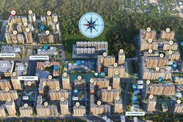 Фото №2: 1-комнатная квартира 39 м² - Краснодар, мкр. Губернский, ул. имени Героя Георгия Бочарникова, 14/1