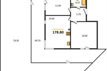 Фото №1: 2-комнатная квартира 178 м² - Краснодар, мкр. жилой комплекс Самолёт-3, ул. Ивана Беличенко