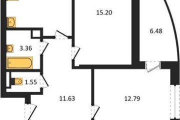 Фото №1: 3-комнатная квартира 83 м² - Краснодар, мкр. Достояние, ул. Григория Булгакова, 13к1