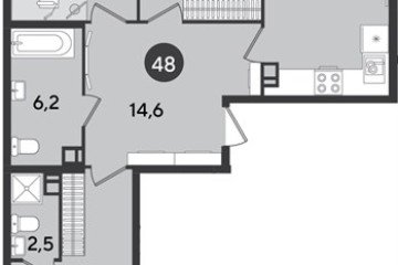 Фото №1: 3-комнатная квартира 92 м² - Краснодар, мкр. Парк Победы, 