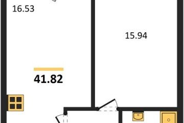 Фото №1: 1-комнатная квартира 41 м² - Кропоткин, мкр. ЖК Суворов, 