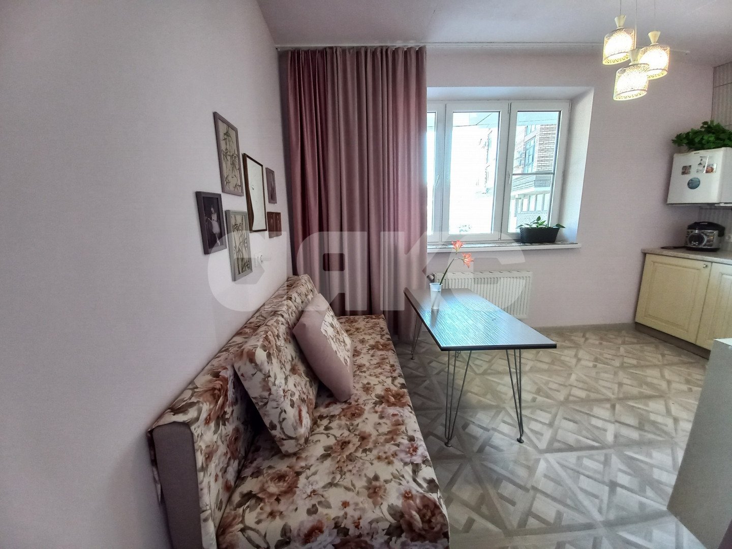 Фото №6: 1-комнатная квартира 42 м² - Анапа, мкр. жилой комплекс Огни Анапы, ул. Толстого, 130к3