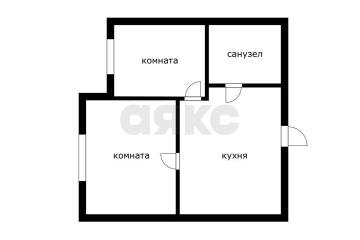 Фото №1: 2-комнатная квартира <span class="whitespace-nowrap">38 м²</span>, <span class="whitespace-nowrap">-1/5 эт.</span> - Знаменский, мкр. жилой комплекс Первомайский, ул. Первомайская, 36/1