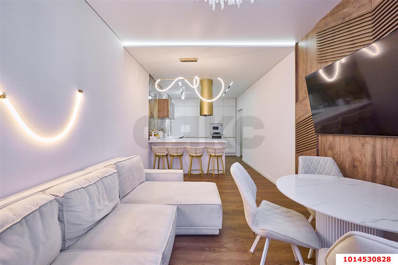 Фото №1: 2-комнатная квартира 58 м² - Краснодар, ЖК Хорошая Погода, ул. Кирилла Россинского, 3/2