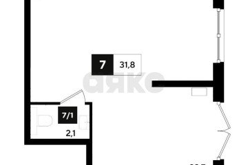 Фото №2: Торговое помещение 32 м² - Краснодар, мкр. Догма Парк, ул. Марины Цветаевой, 2к2