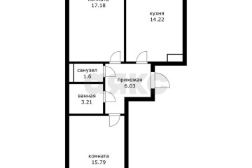 Фото №5: 2-комнатная квартира 59 м² - Краснодар, мкр. жилой комплекс Архитектор, ул. Наставников, 12