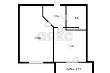 Фото №4: 1-комнатная квартира 33 м² - Краснодар, мкр. Светлоград, ул. Красных Партизан, 1/4к3
