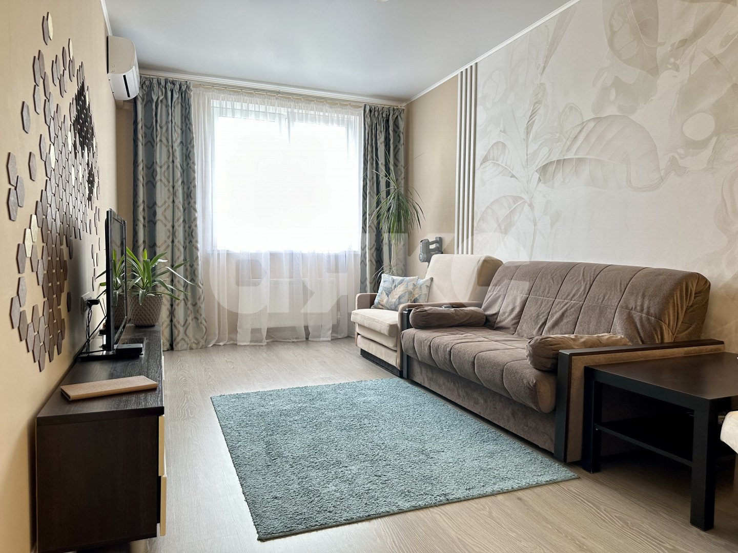 Фото №2: 1-комнатная квартира 45 м² - Анапа, ЖК Бельведер, ул. Таманская, 121к6
