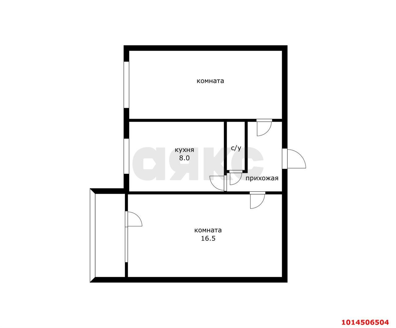 Фото №11: 2-комнатная квартира 43 м² - Краснодар, Хлопчато-бумажный Комбинат, ул. Уральская, 17