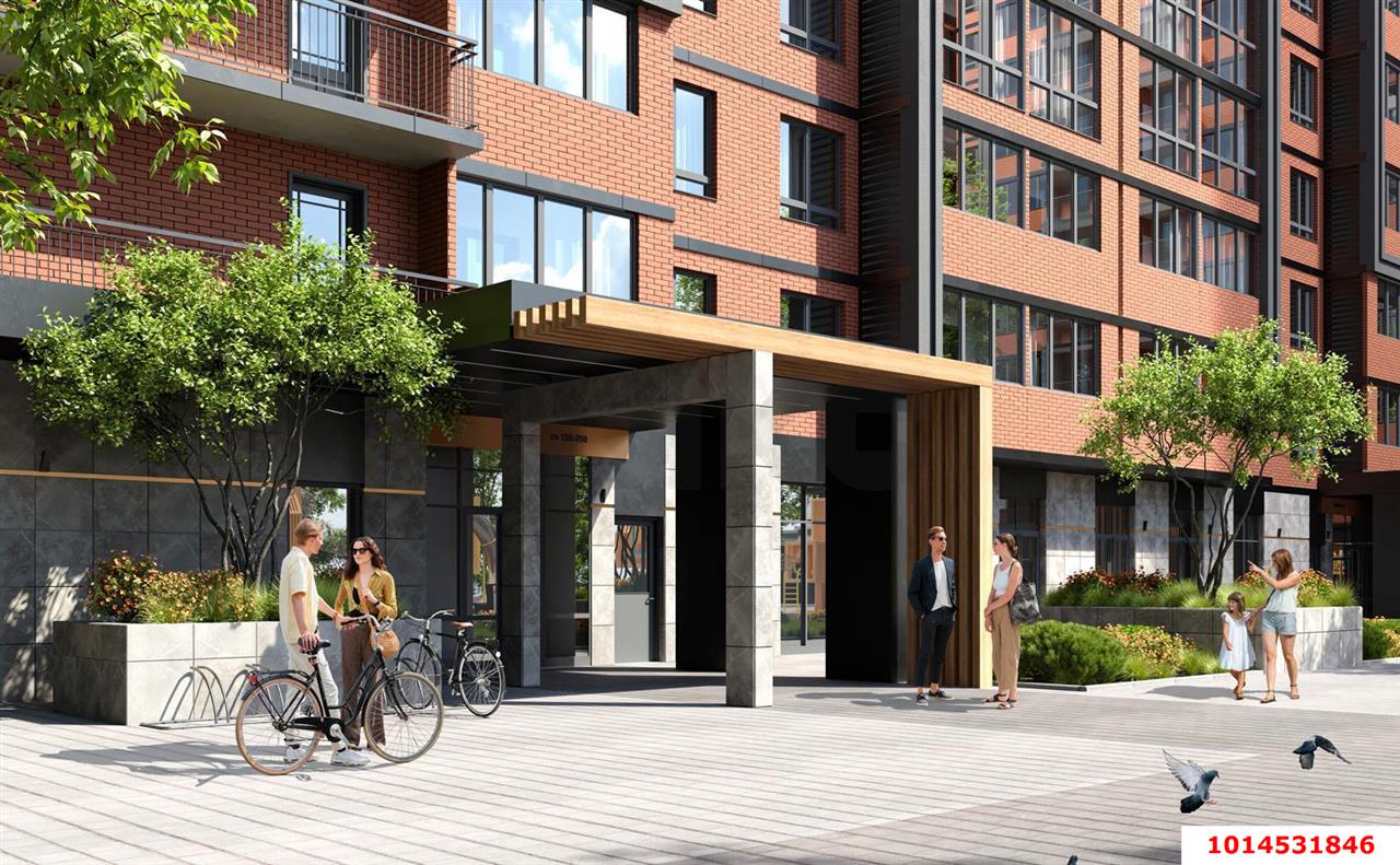 Фото №8: 1-комнатная квартира 41 м² - Краснодар, жилой комплекс Рекорд, ул. Новороссийская, 102И