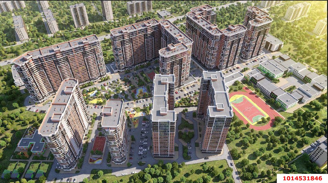 Фото №3: 1-комнатная квартира 41 м² - Краснодар, жилой комплекс Рекорд, ул. Новороссийская, 102И