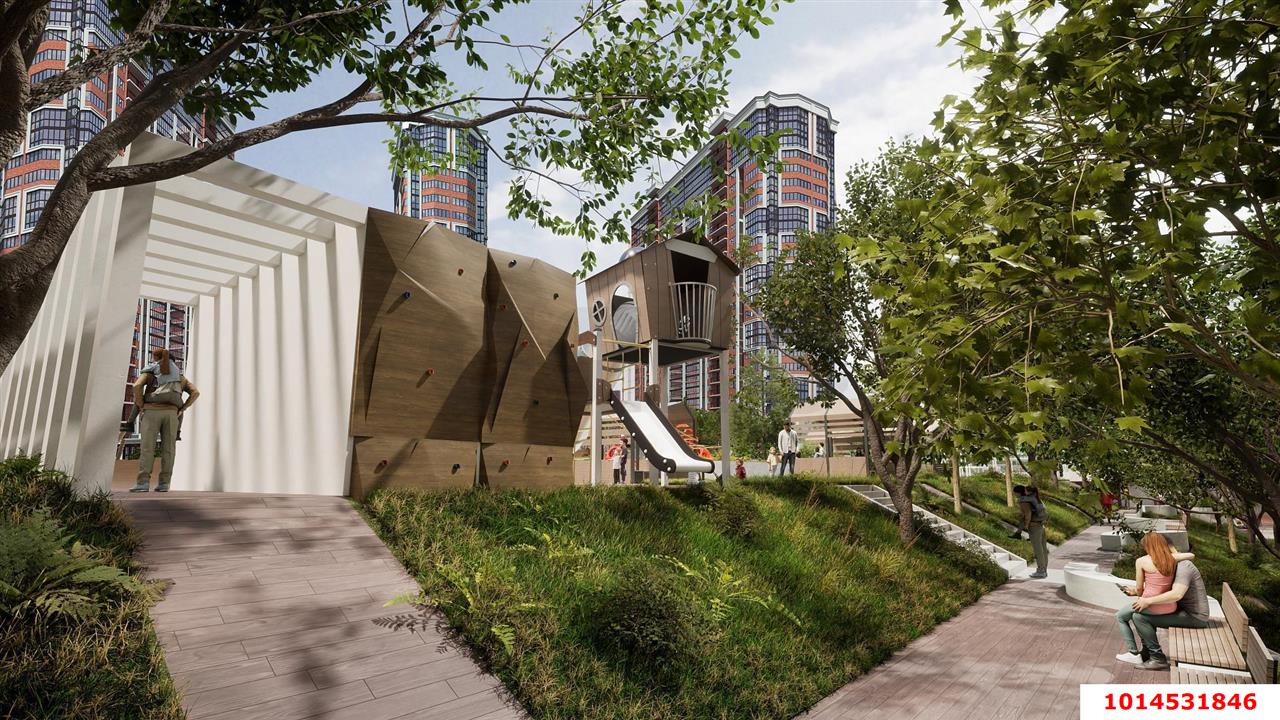 Фото №5: 1-комнатная квартира 41 м² - Краснодар, жилой комплекс Рекорд, ул. Новороссийская, 102И