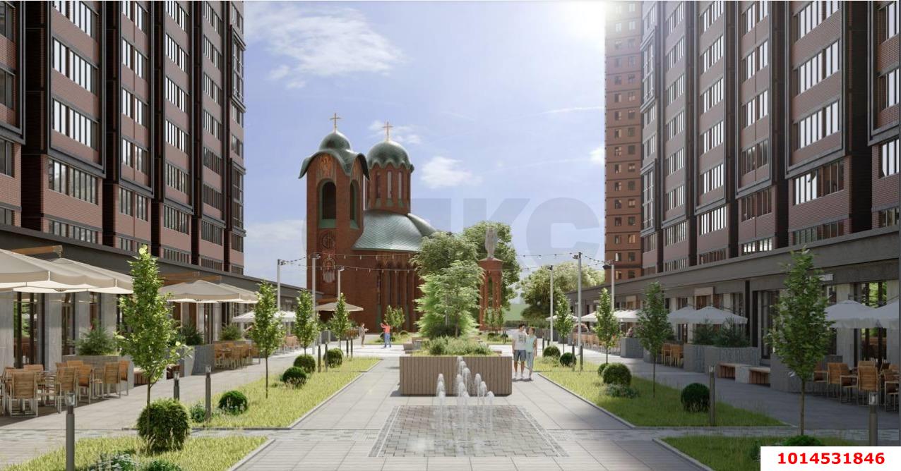 Фото №10: 1-комнатная квартира 41 м² - Краснодар, жилой комплекс Рекорд, ул. Новороссийская, 102И