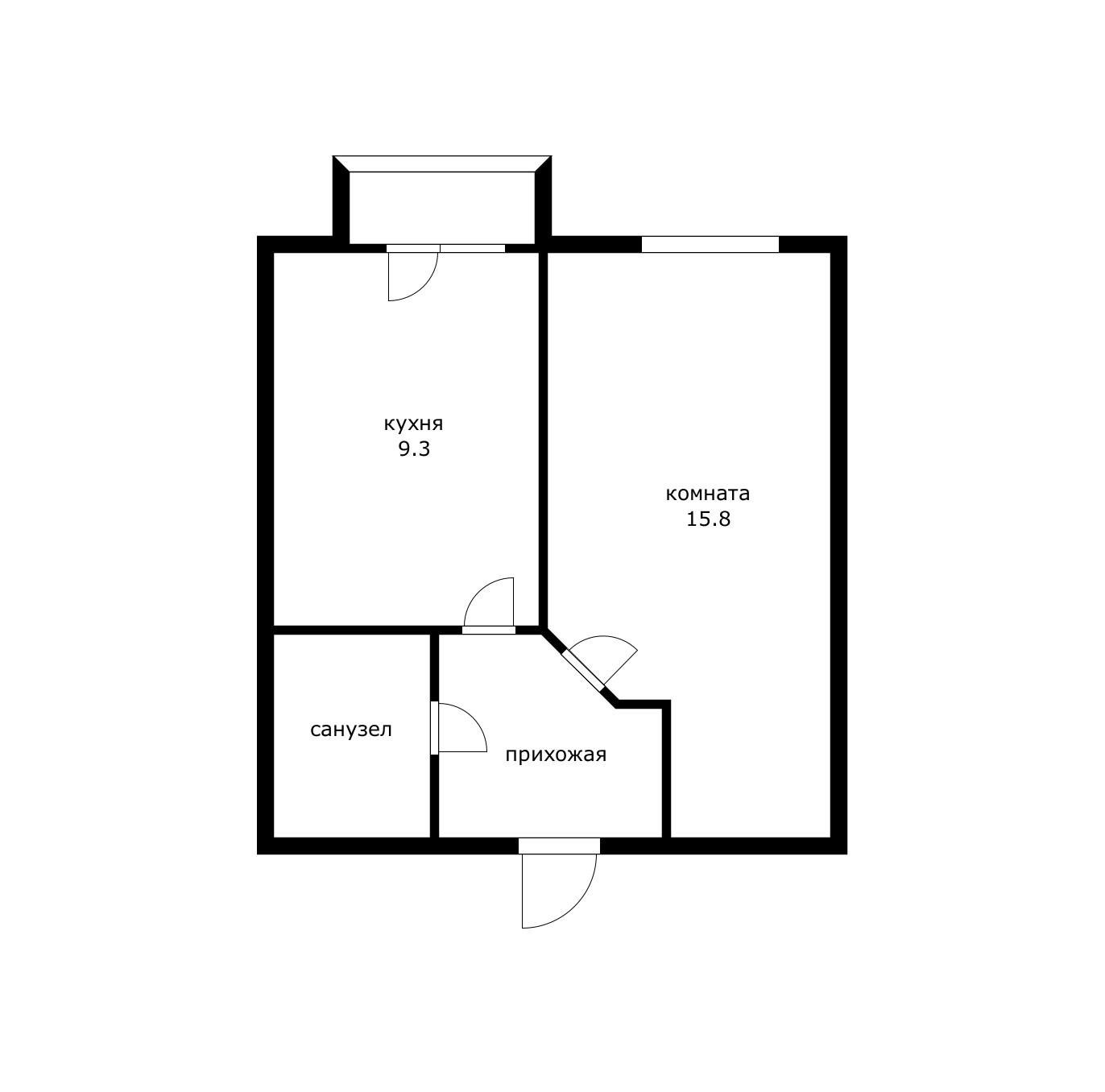 Фото №11: 1-комнатная квартира 34 м² - Краснодар, мкр. Прикубанский внутригородской округ, ул. Тепличная, 96