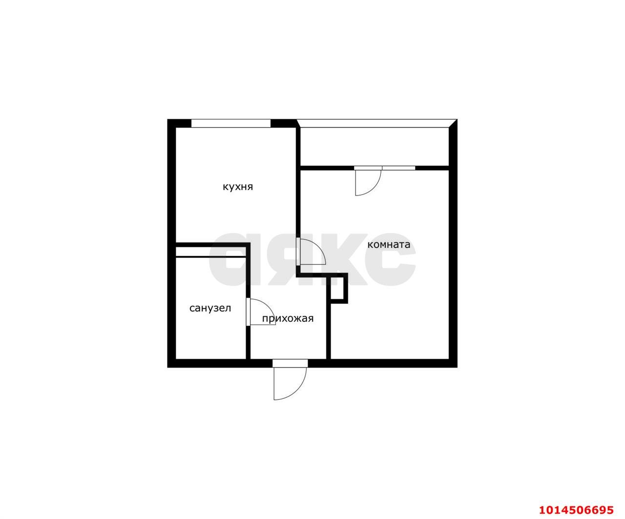 Фото №20: 1-комнатная квартира 40 м² - Краснодар, ЖК Все Свои Вип, ул. Колхозная, 5/2