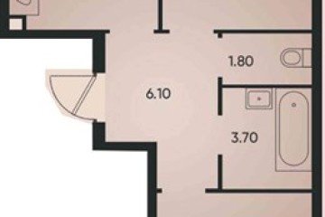 Фото №1: 2-комнатная квартира 59 м² - Краснодар, мкр. жилой комплекс Архитектор, 