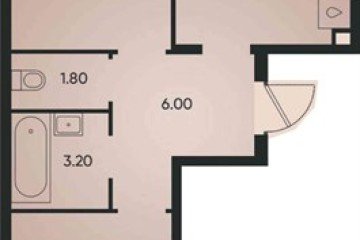 Фото №1: 2-комнатная квартира 60 м² - Краснодар, мкр. жилой комплекс Архитектор, 