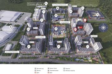 Фото №3: 2-комнатная квартира 59 м² - Краснодар, мкр. жилой комплекс Архитектор, 