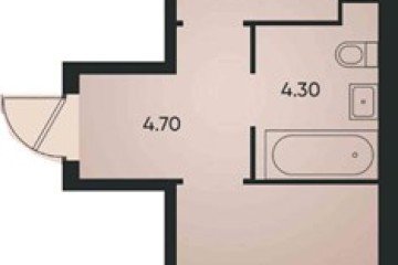Фото №1: 1-комнатная квартира 41 м² - Краснодар, мкр. жилой комплекс Архитектор, 
