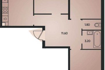 Фото №1: 3-комнатная квартира 79 м² - Краснодар, мкр. жилой комплекс Архитектор, 