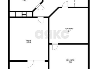 Фото №2: 1-комнатная квартира 33 м² - Новая Адыгея, мкр. жилой комплекс Мега-Победа, ул. Береговая, 3к16