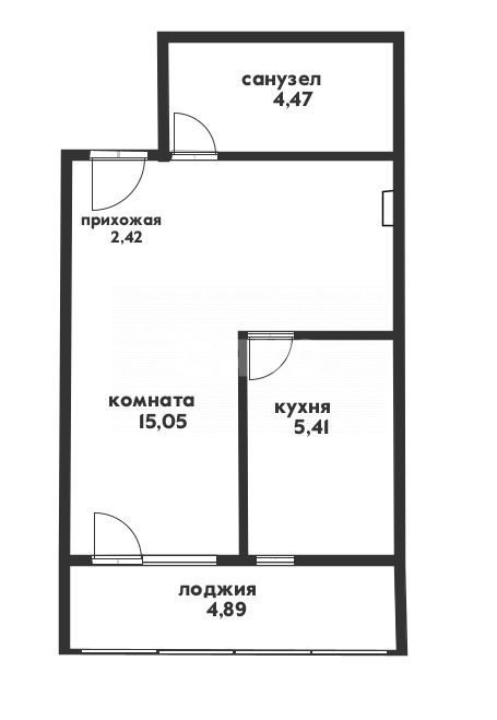 Фото №10: Студия 27 м² - Геленджик, жилой комплекс Столичный квартал, ул. Дивноморская, 37к9