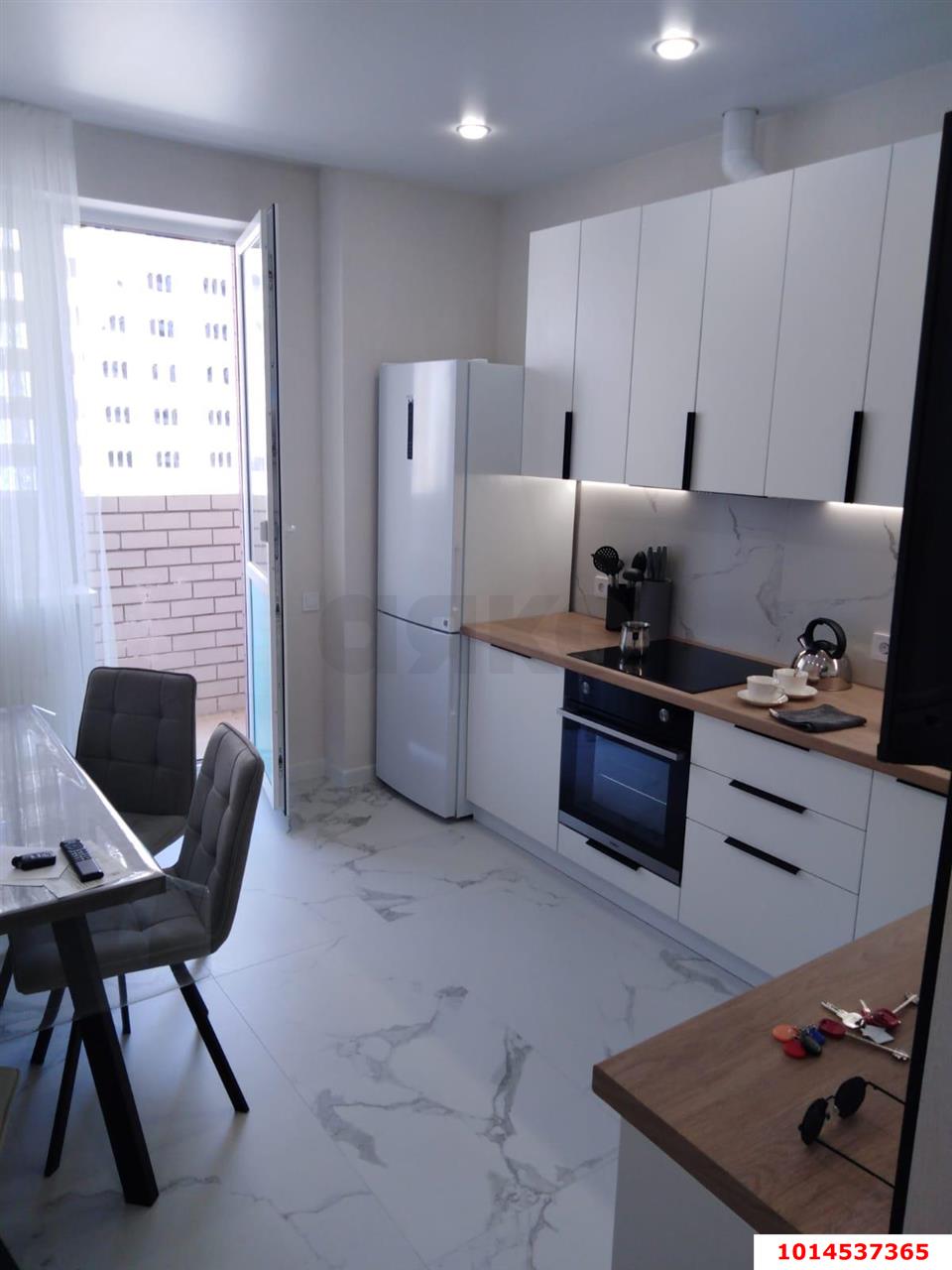 Фото №2: 1-комнатная квартира 40 м² - Краснодар, жилой комплекс Бауинвест, ул. Героев-Разведчиков, 11/3